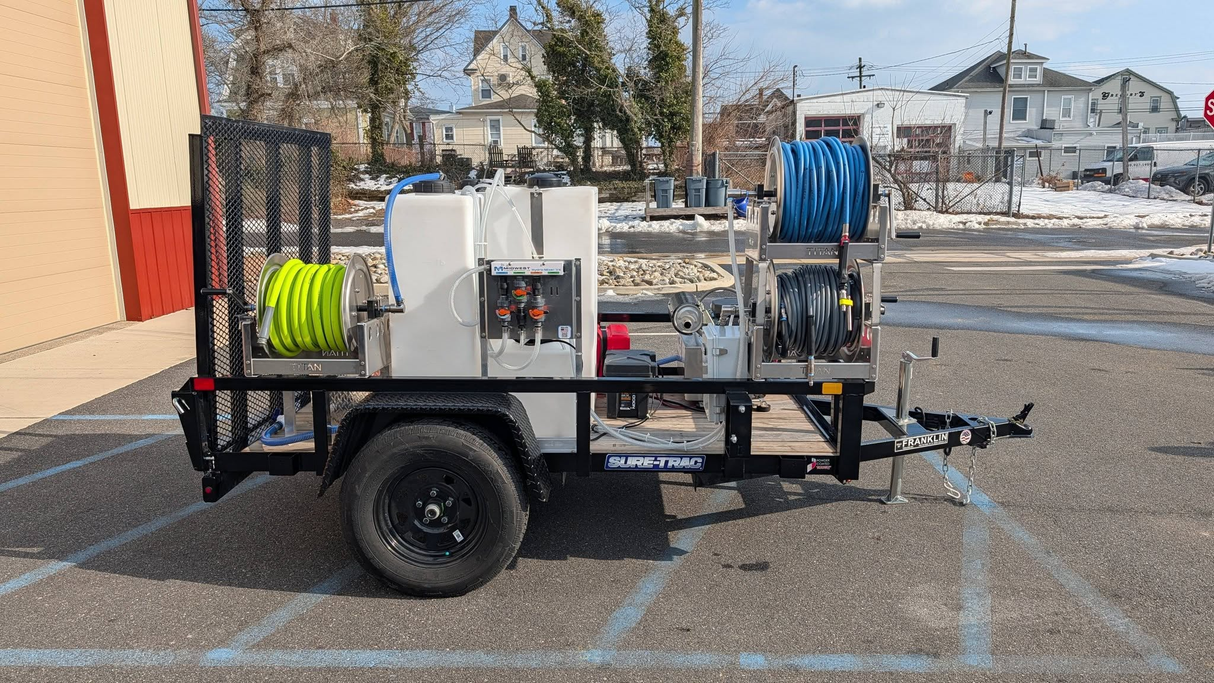 5x8 Mini Seashell Trailer
