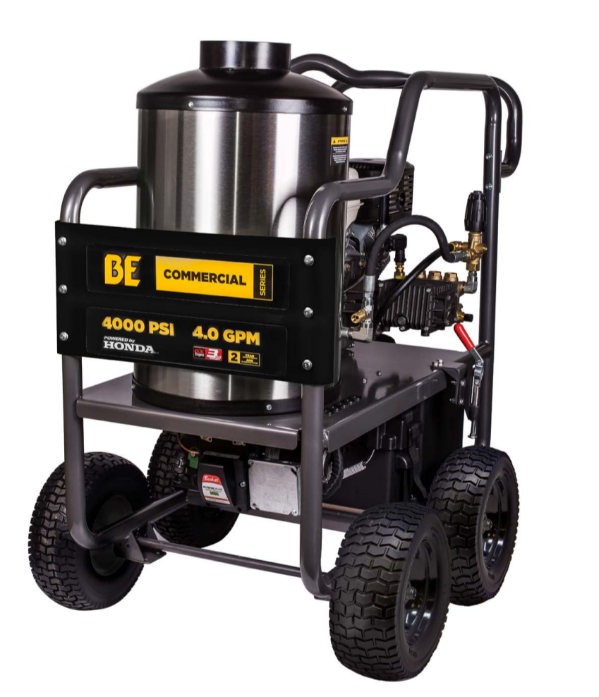 4,000 PSI - 4.2 GPM Hot Water Pressure Washer with Honda GX390 Engine and General Triplex Pump - HW4013HG