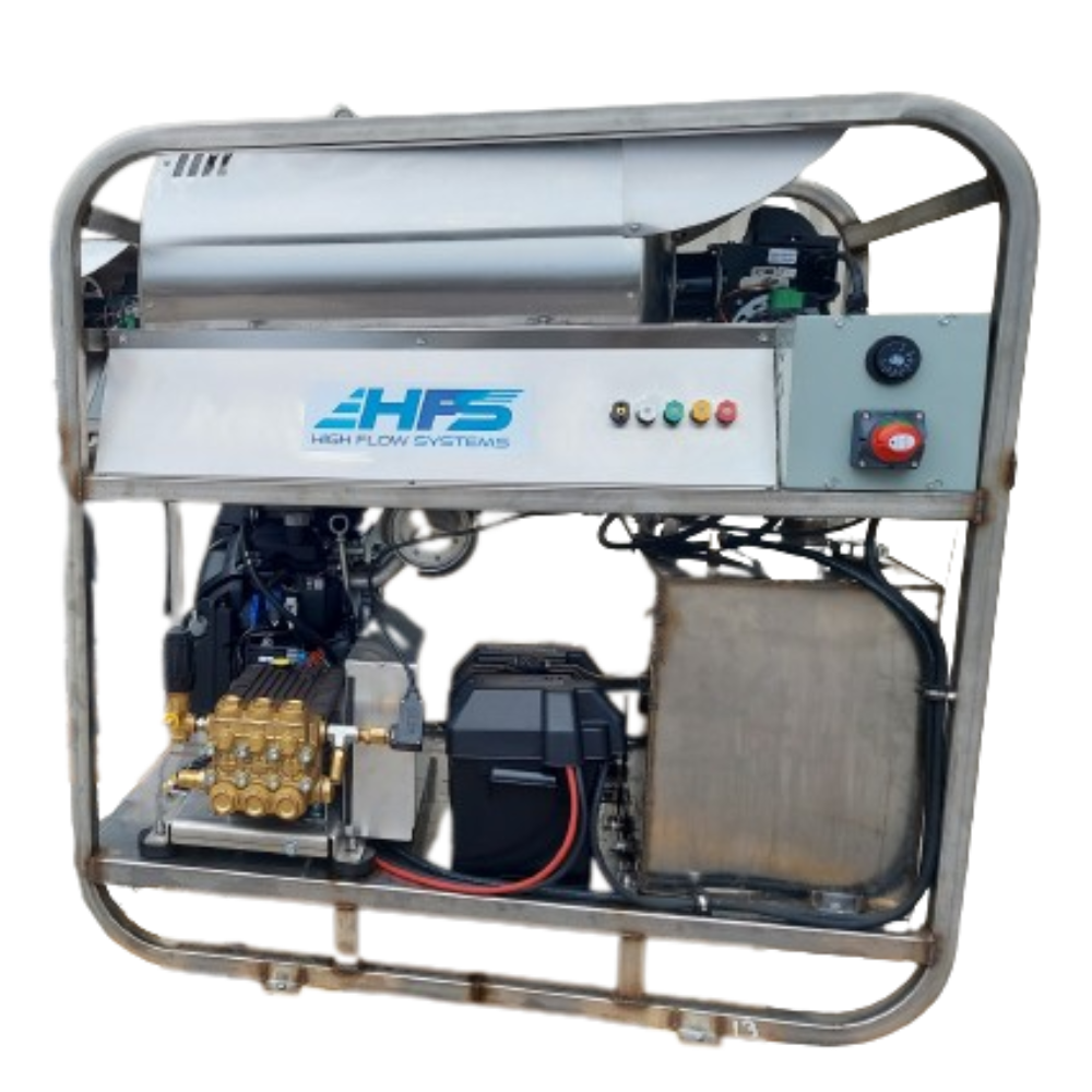 HFS True 100 iGX 12 GPM Stainless Hot Water Pressure Washer