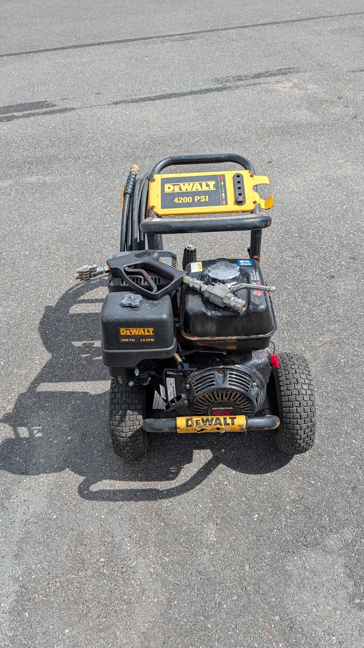 4gpm Rental w attachments